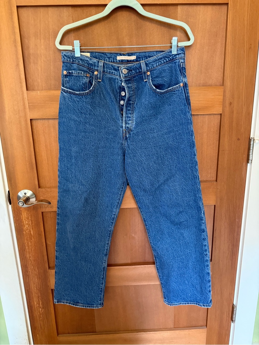 Levi’s Rib Cage Straight Ankle 31